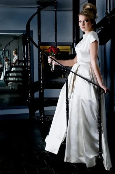 1950s Original 'Hepburn' Wedding Dress