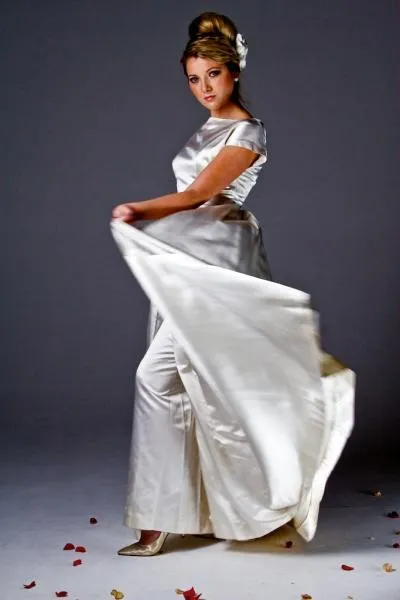 1950s Original 'Hepburn' Wedding Dress