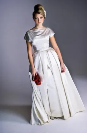 1950s Original 'Hepburn' Wedding Dress
