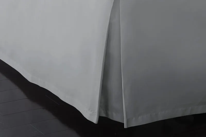32 Inch Drop Bed Skirt Gray 1000TC Egyptian Cotton