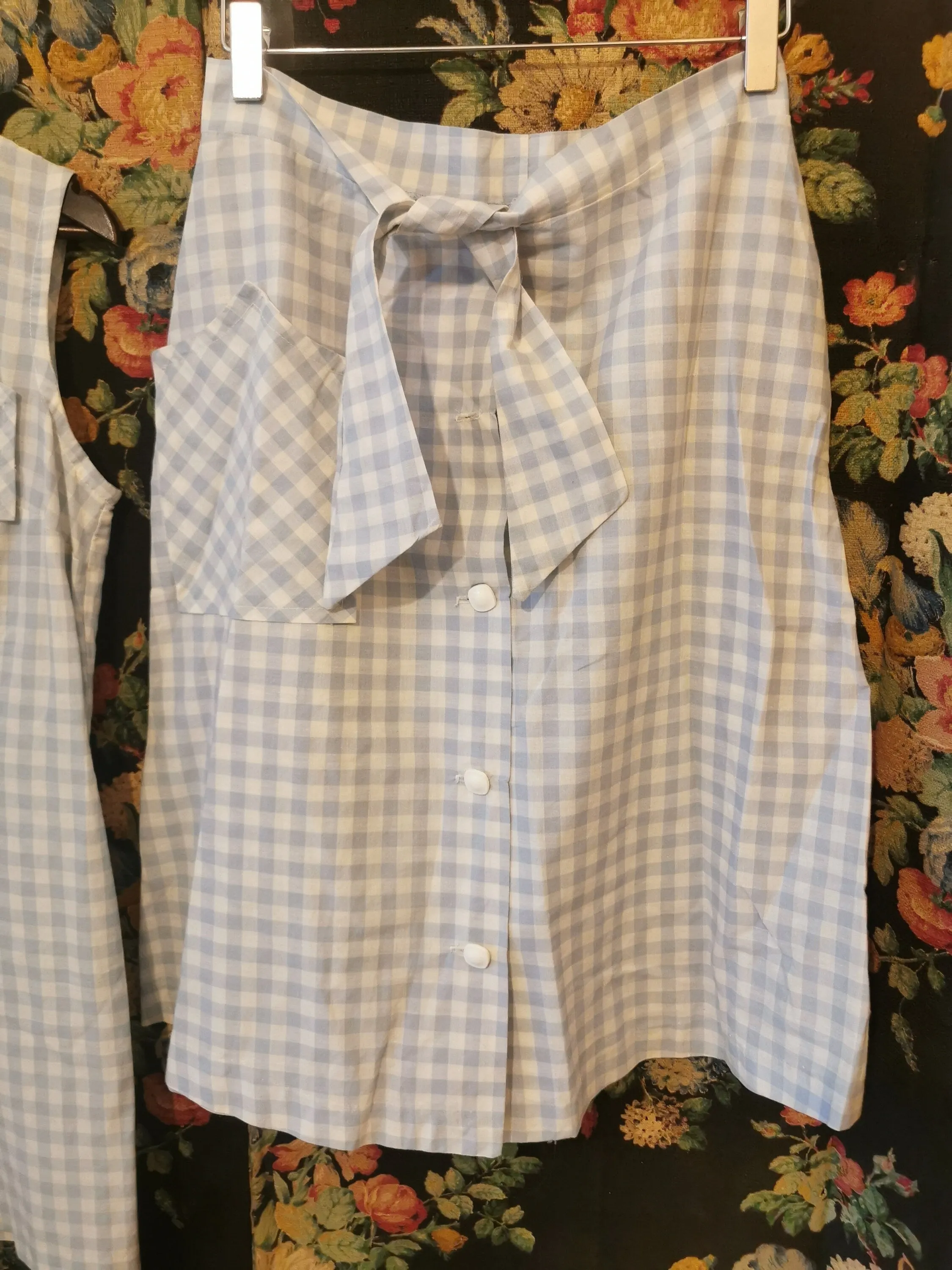 60's playsuit and skirt set