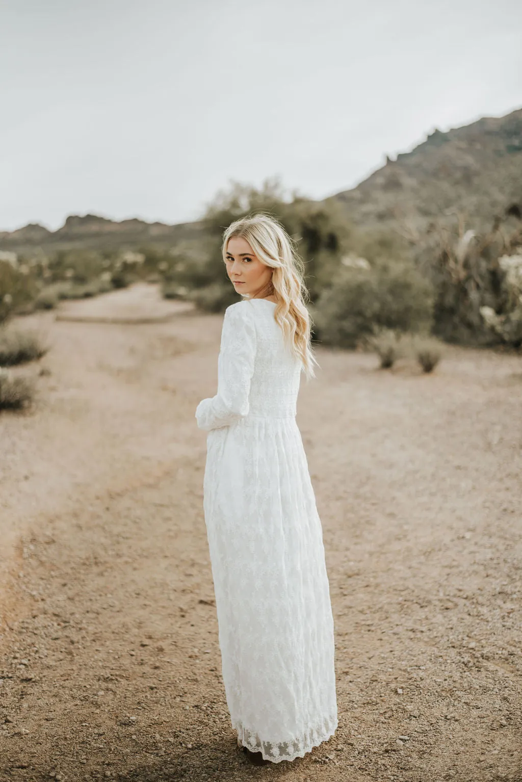 Arabelle Dress-Pure White