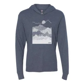 Ascend Mountains Lightweight Pullover - Indigo Blue