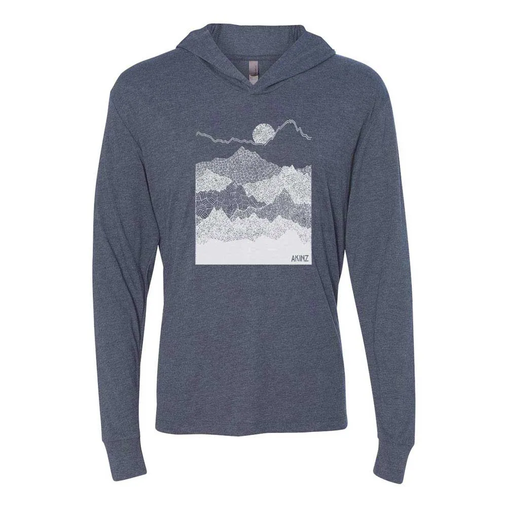 Ascend Mountains Lightweight Pullover - Indigo Blue