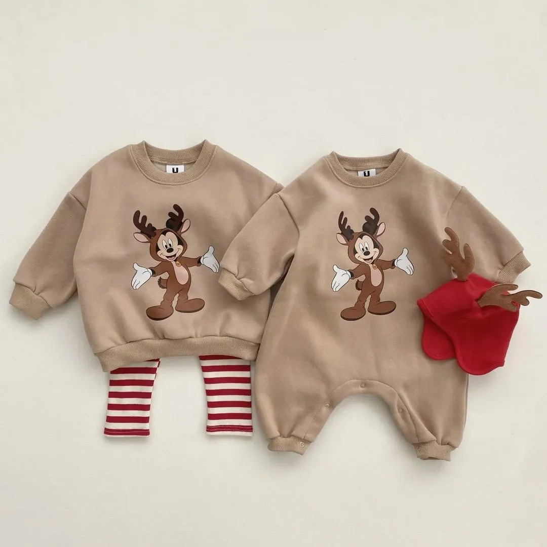 Baby Disney Christmas Romper | 4 Colors