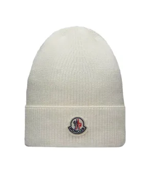 Baby White Knit Hat