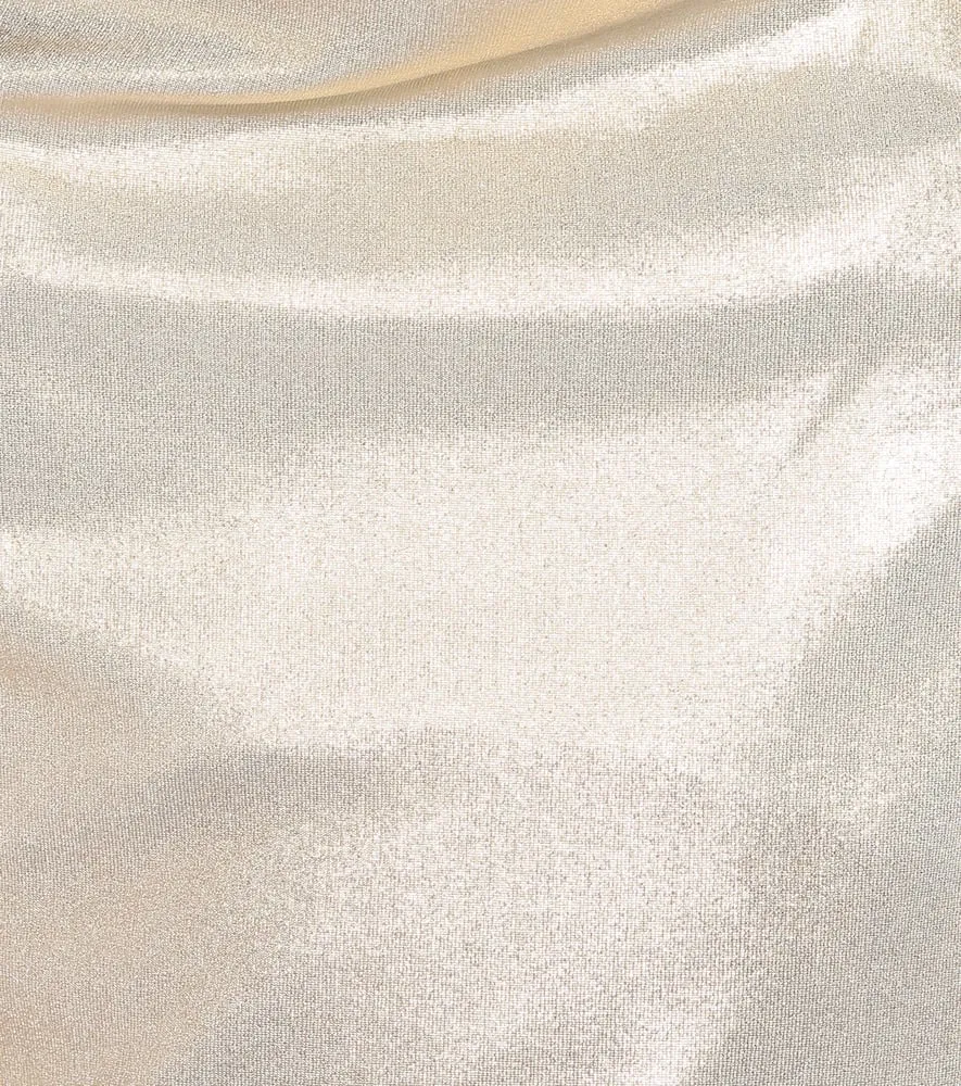 Balmain Lamé slip dress