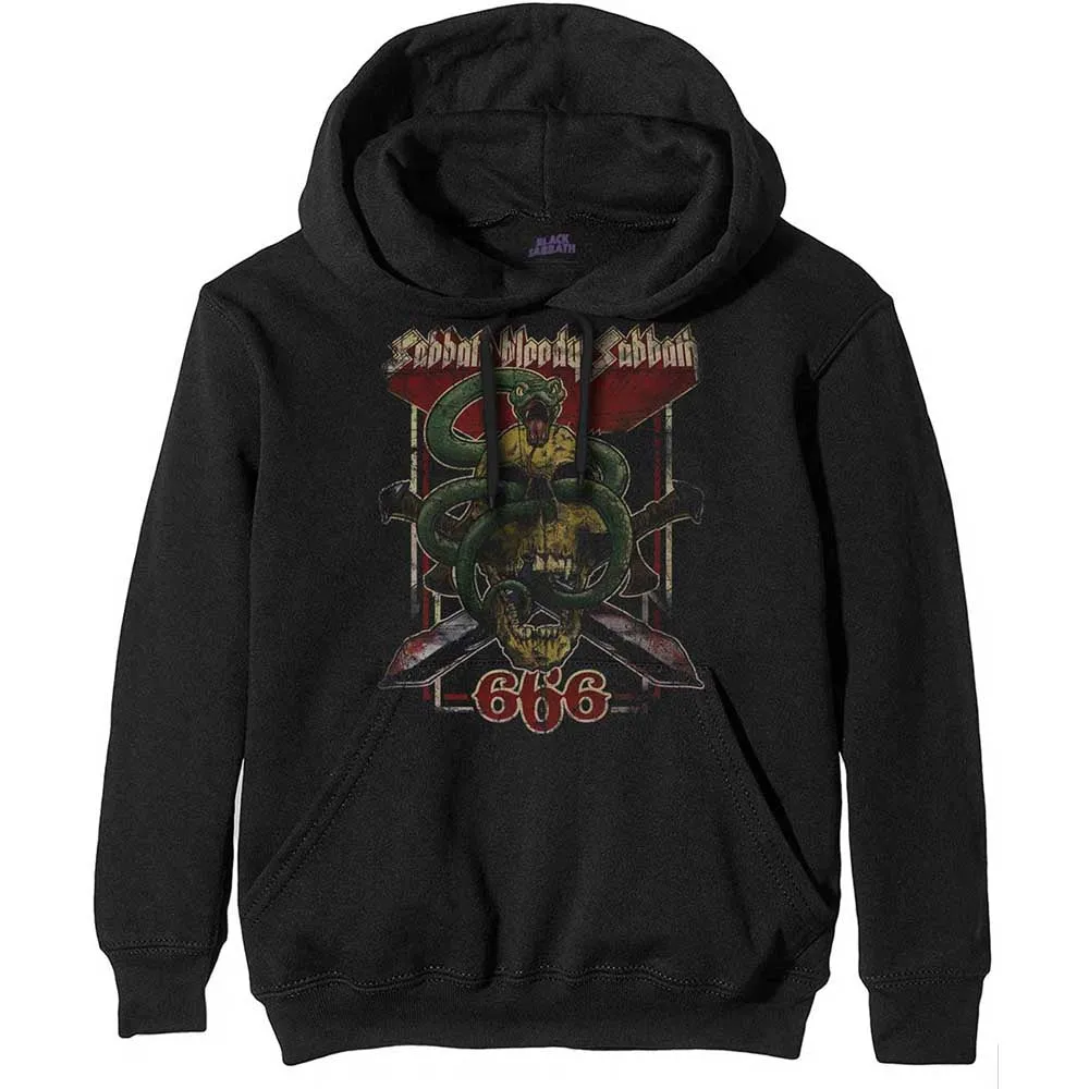 Black Sabbath Bloody Sabbath 666 Unisex Pullover Hoodie
