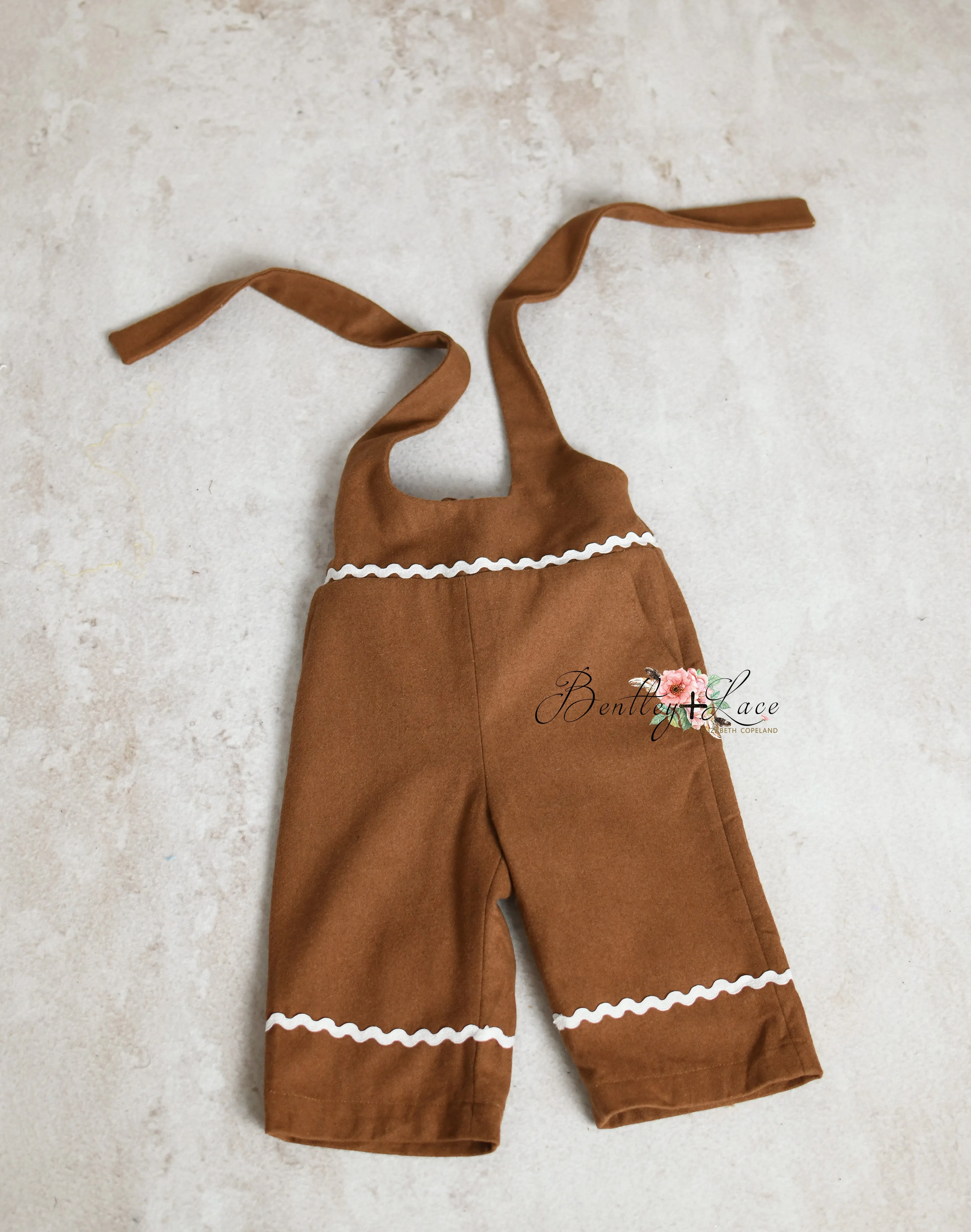 Boys Dapper Suspender Gingerbread Shorts Box Set | Includes 3 Pairs (12-18M & 5-8 Years) | Dress Not Included