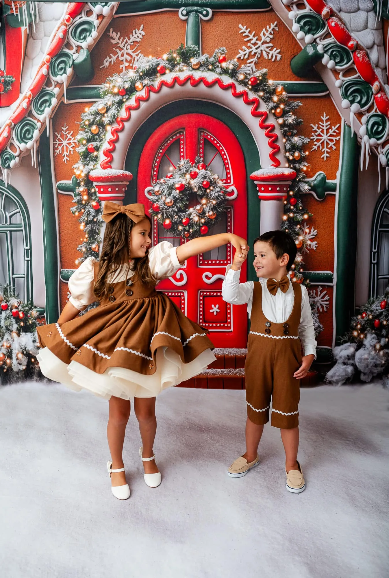 Boys Dapper Suspender Gingerbread Shorts Box Set | Includes 3 Pairs (12-18M & 5-8 Years) | Dress Not Included