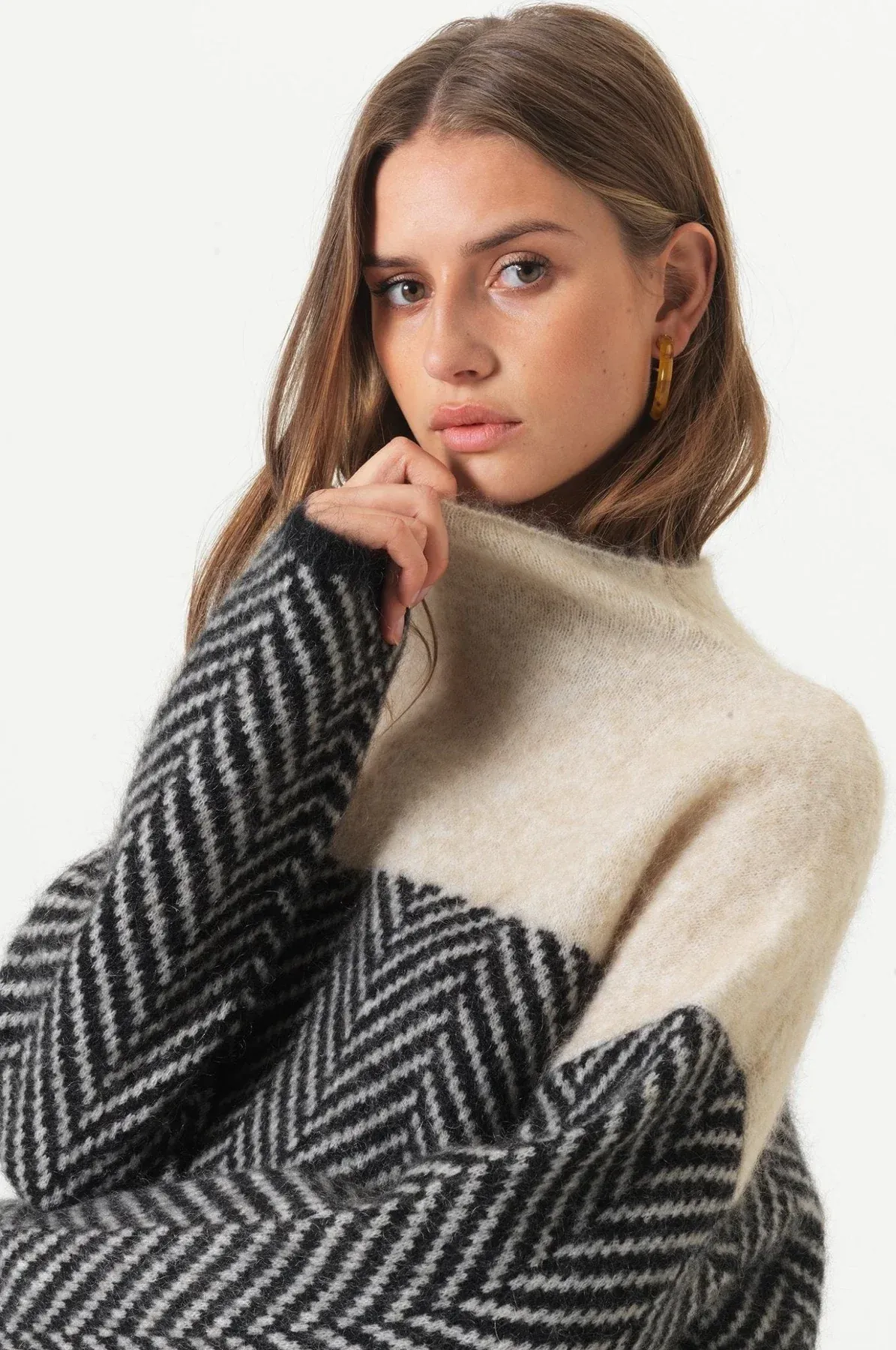 Briggita Sweater | Soft Turtleneck Sweater