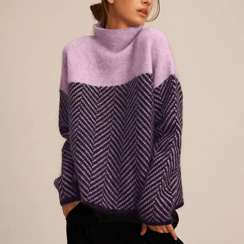 Briggita Sweater | Soft Turtleneck Sweater