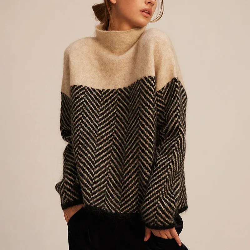 Briggita Sweater | Soft Turtleneck Sweater