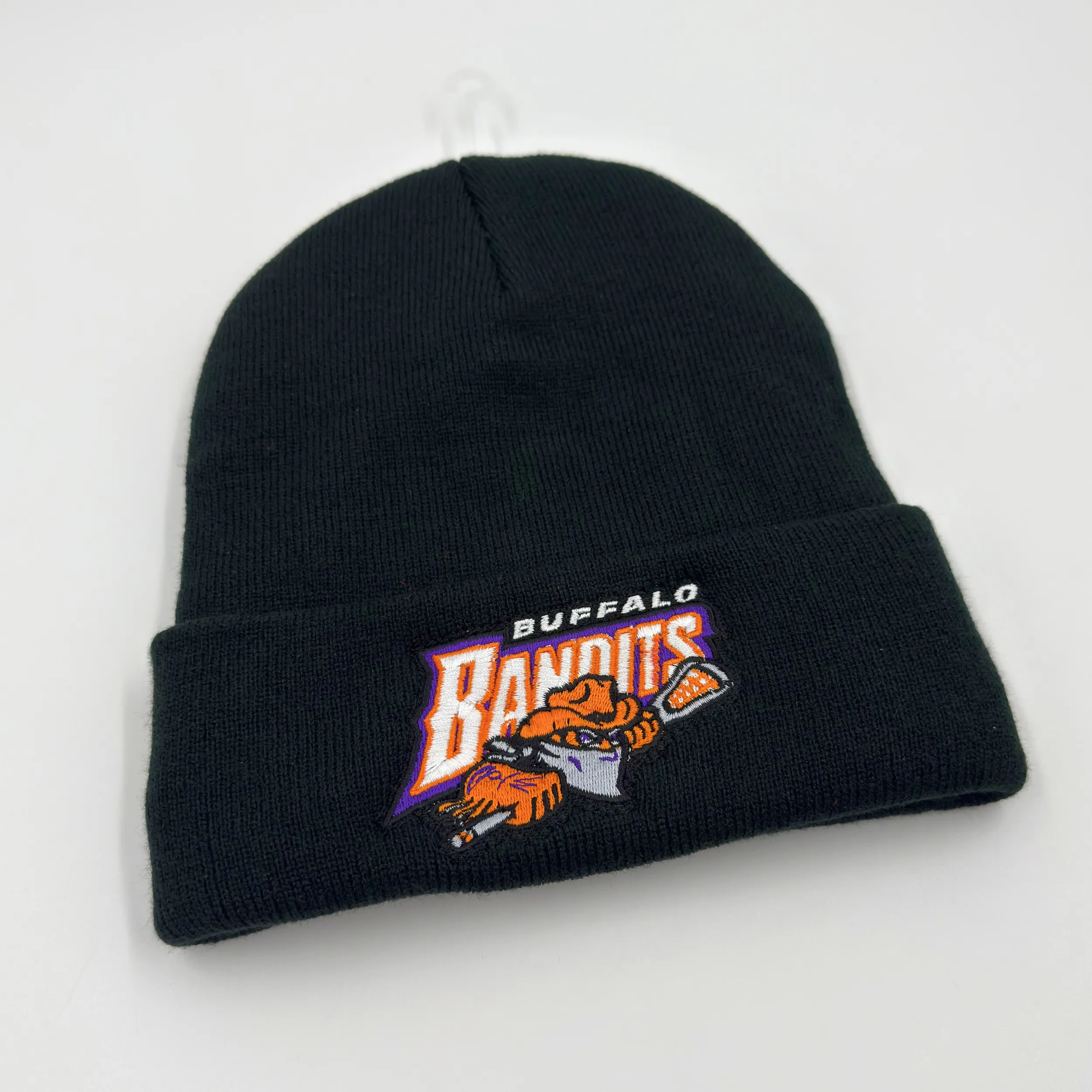 Buffalo Bandits Fleeced Lined Black Knit