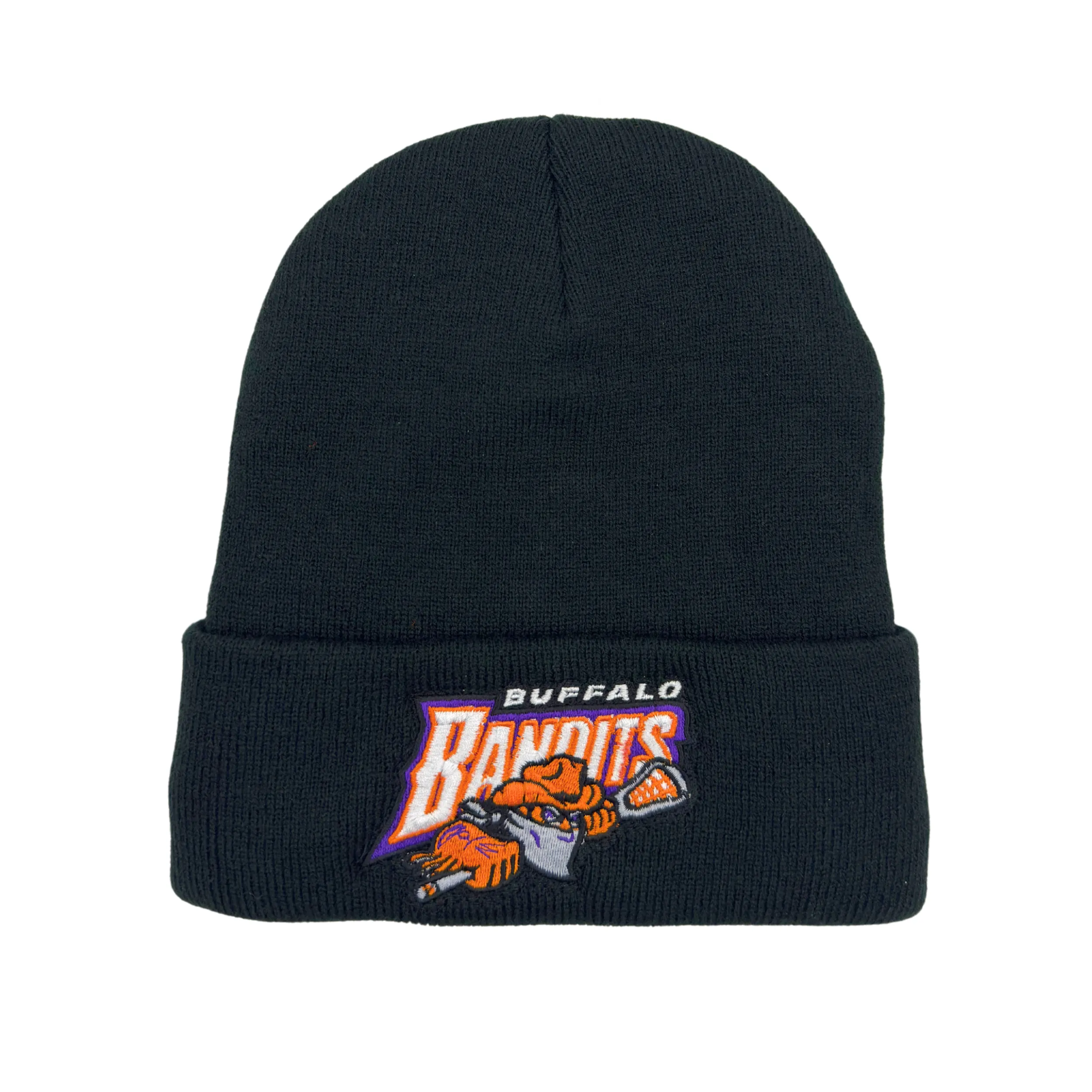 Buffalo Bandits Fleeced Lined Black Knit