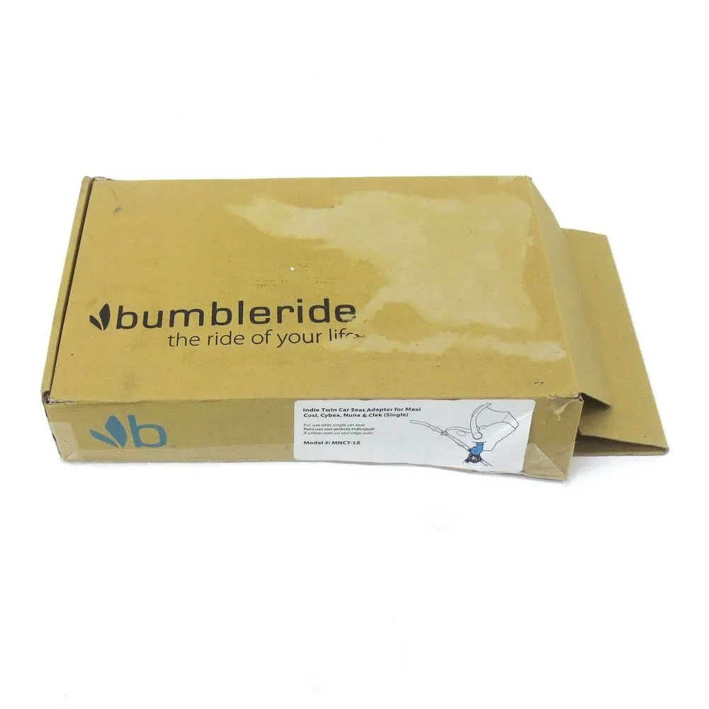 Bumbleride Indie Twin Adapter for a Single Infant Car Seat - Maxi Cosi/Nuna/Cybex (87468) (Open Box)