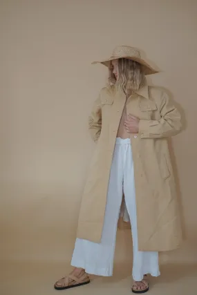 butter trench coat
