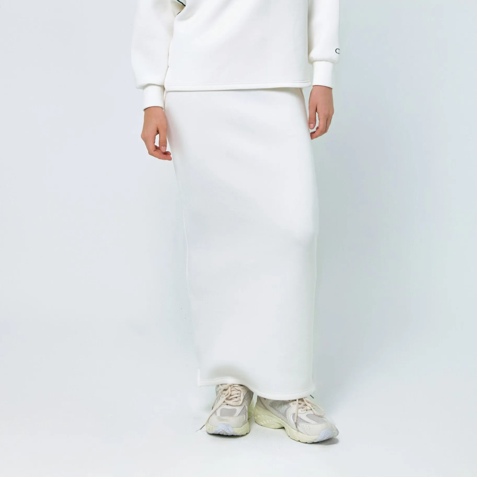 CAKENIS CLUB BIRDIE SKIRT IN WHITE