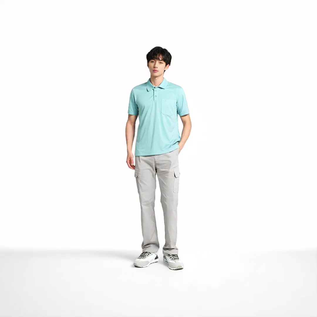 camel active Men Cargo Trousers in Regular Fit with Multipockets in 3 Colours Solid Cotton Canvas 9-300AW24CT0905