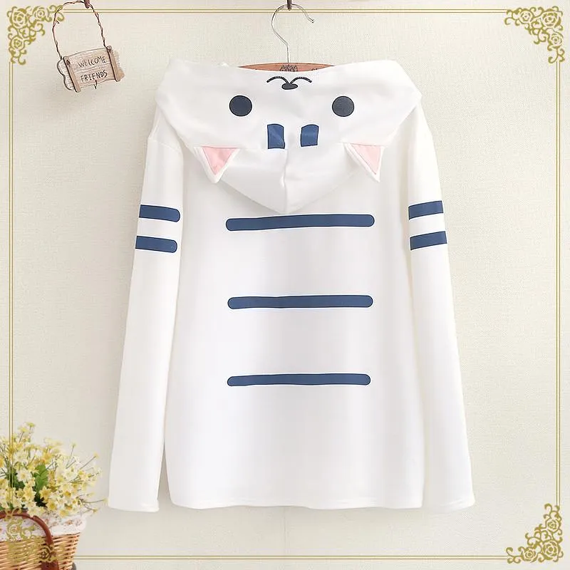 Cat Hooded Fleece AD0330