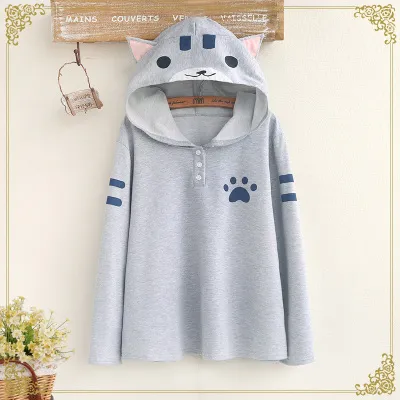 Cat Hooded Fleece AD0330