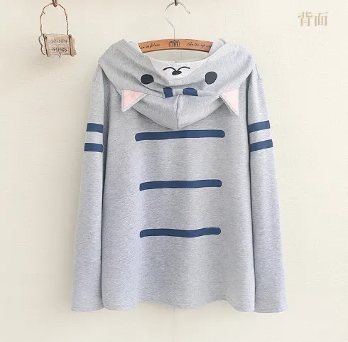 Cat Hooded Fleece AD0330