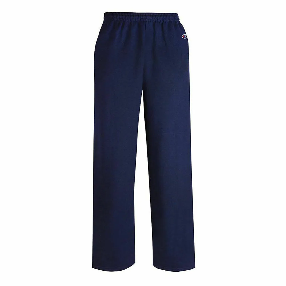 Champion Men's P800 Double Dry Fleece Open Bottom Gym Athletic Jogger Sweatpants