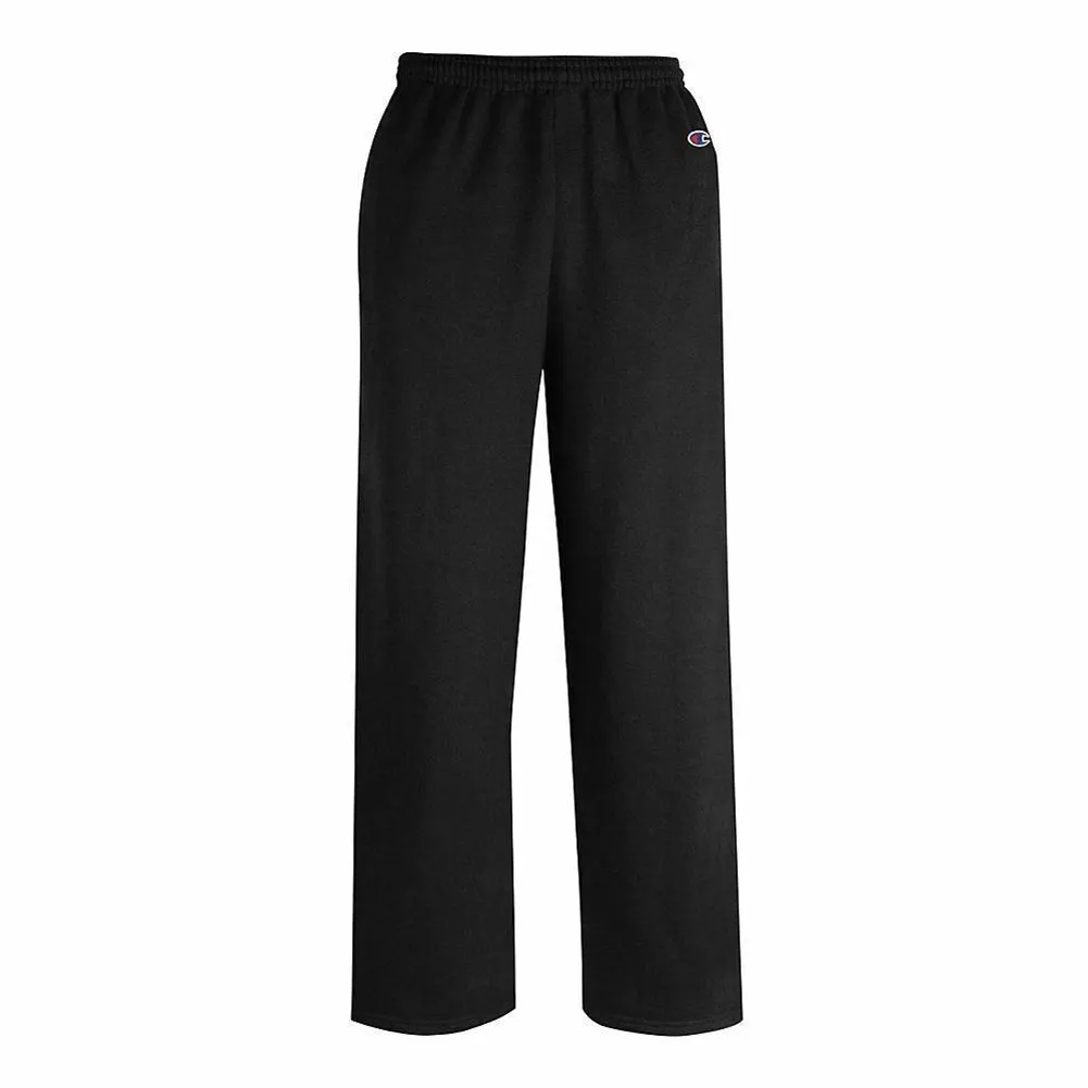 Champion Men's P800 Double Dry Fleece Open Bottom Gym Athletic Jogger Sweatpants