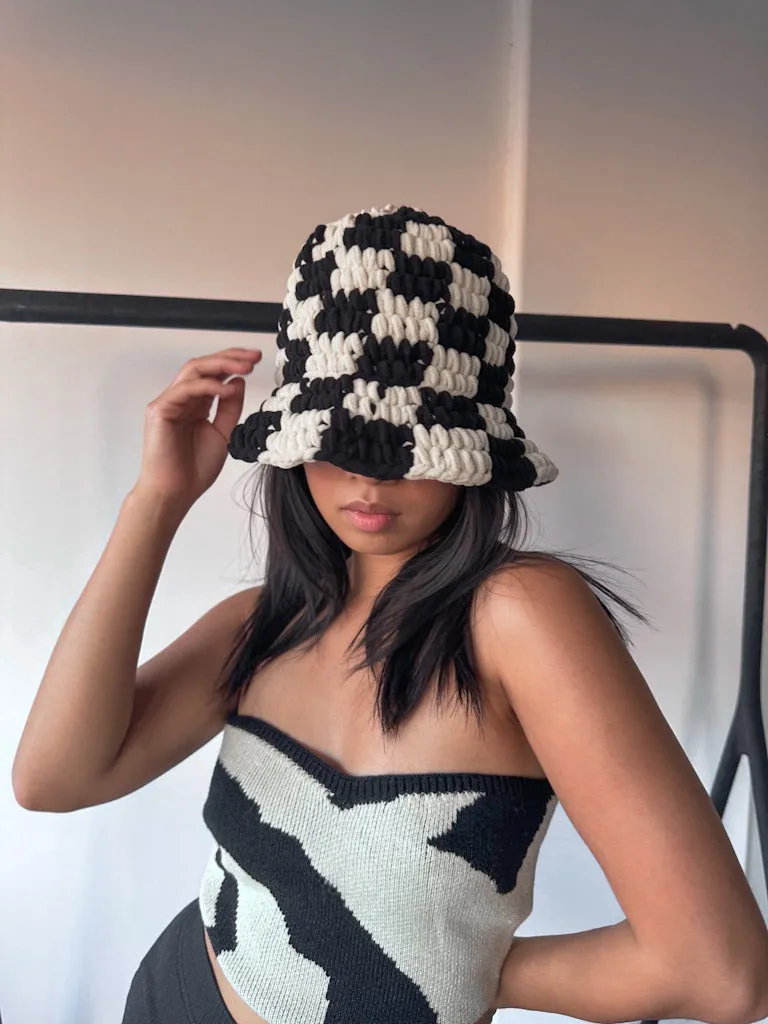 Checkmate Knit Hat