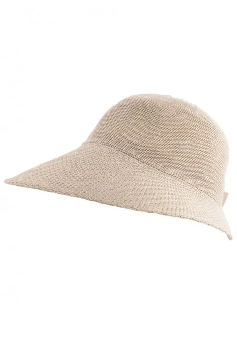 Cherry Red Adjustable Visor Hat