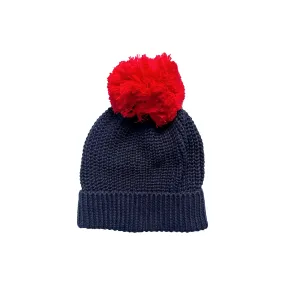 Chunky Knit Baby & Toddler Hat Navy