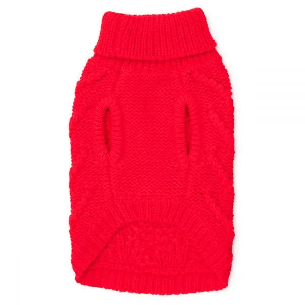 Chunky Knit Turtleneck Sweater