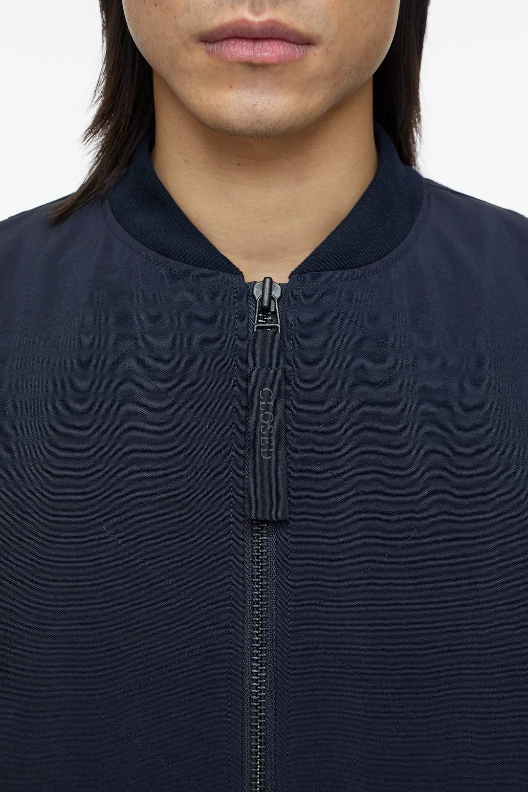 CLOSED MENS BOMBER JACKET- DARK NIGHT