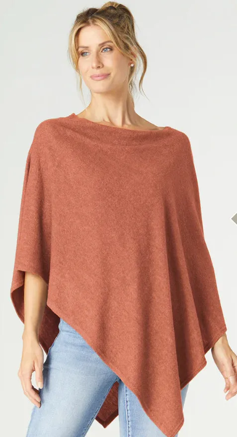 Coco Carmen Lightweight Poncho-2 colors