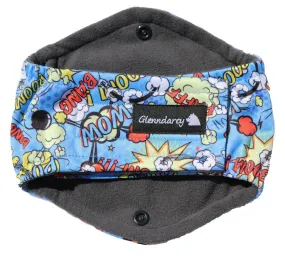 Comic Diamond Male Dog Belly Band