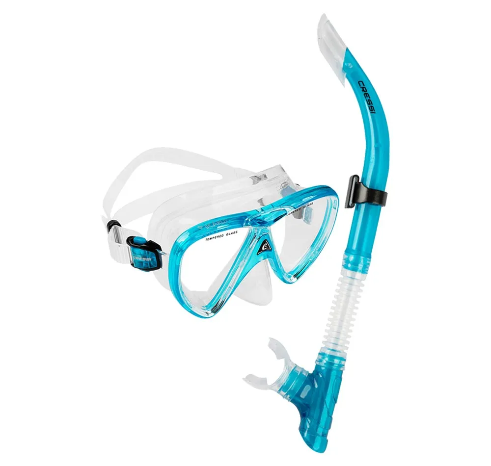 Cressi Ikarus   X-Hale Mask Snorkel Set
