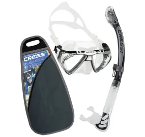 Cressi Penta   Alpha Ultra Dry Mask and Snorkel Set