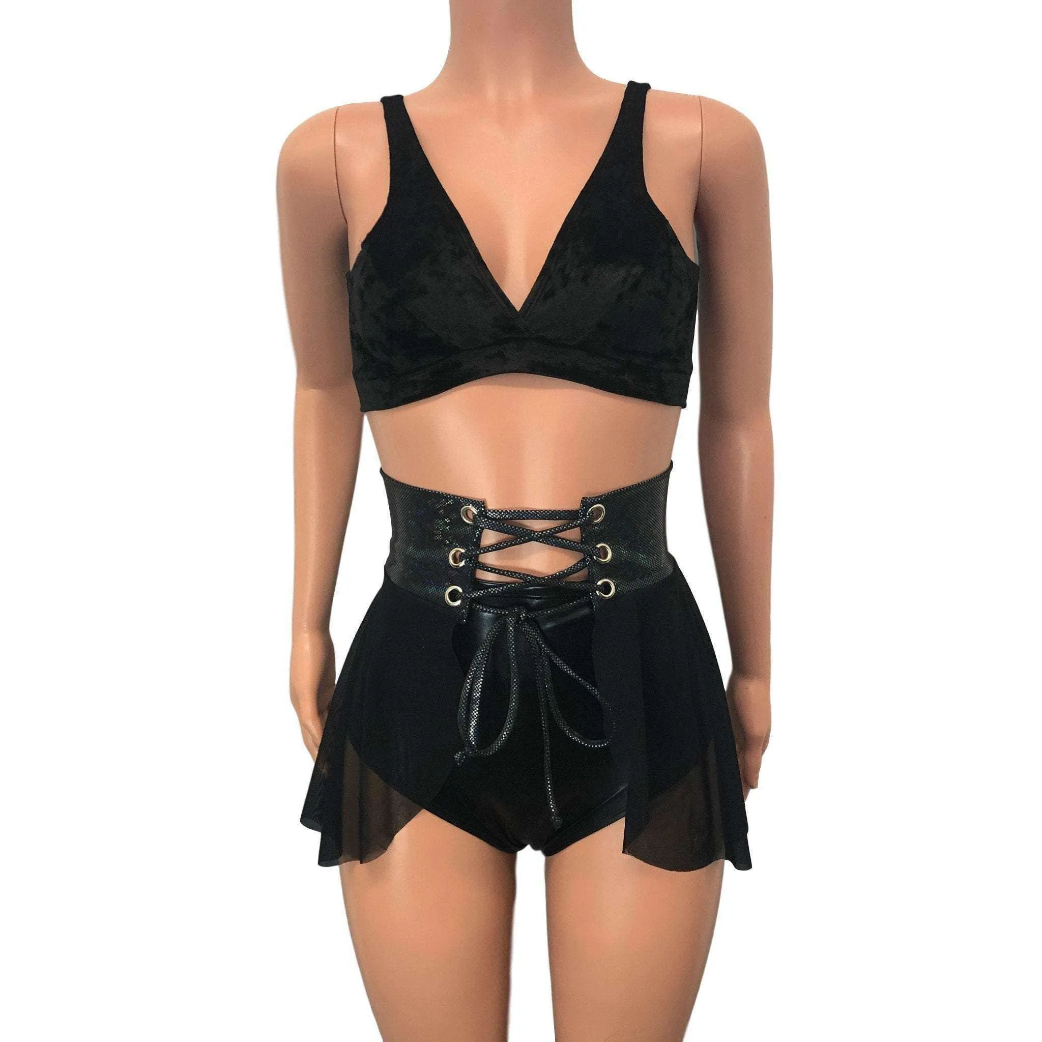 DESIGN YOUR OWN Lace-Up Corset Skirt