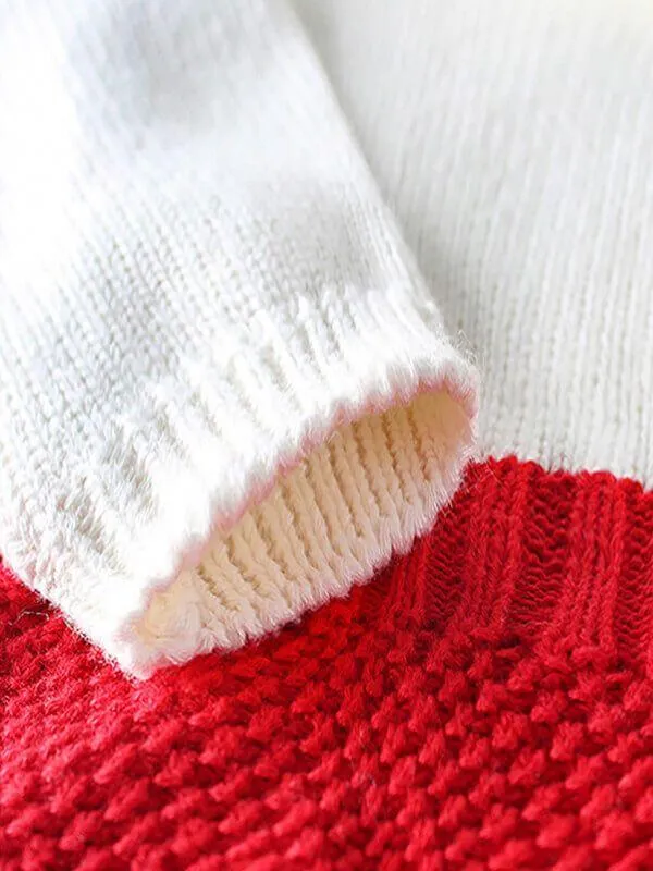 Doll Collar Paneled Knitting Romper for Babies