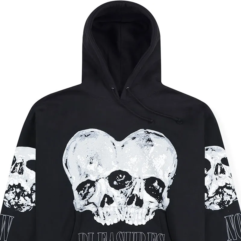 Double Skull Hoodie Black