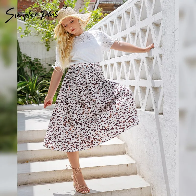 Elegant Boho Oversize Long Skirt