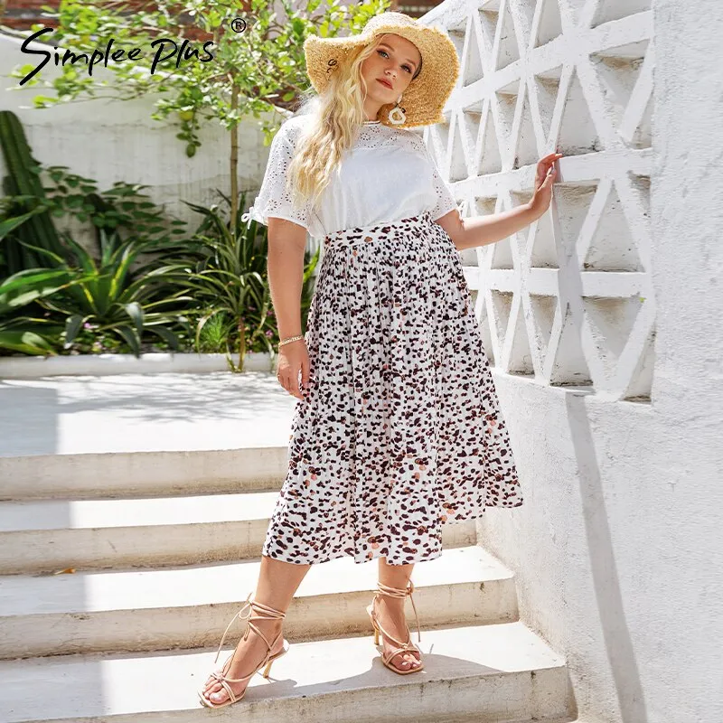 Elegant Boho Oversize Long Skirt