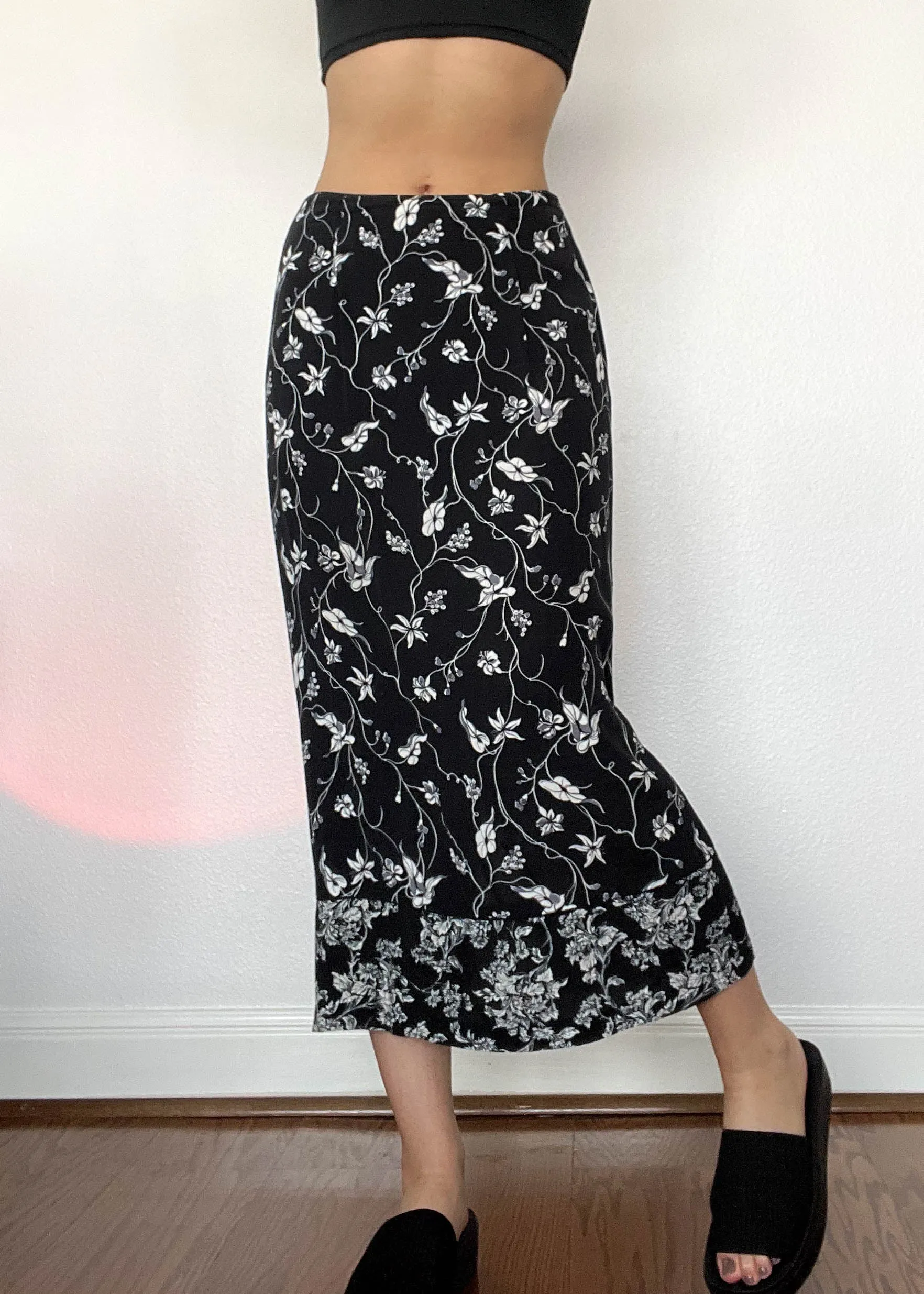 Eva 90's Floral Maxi (S)