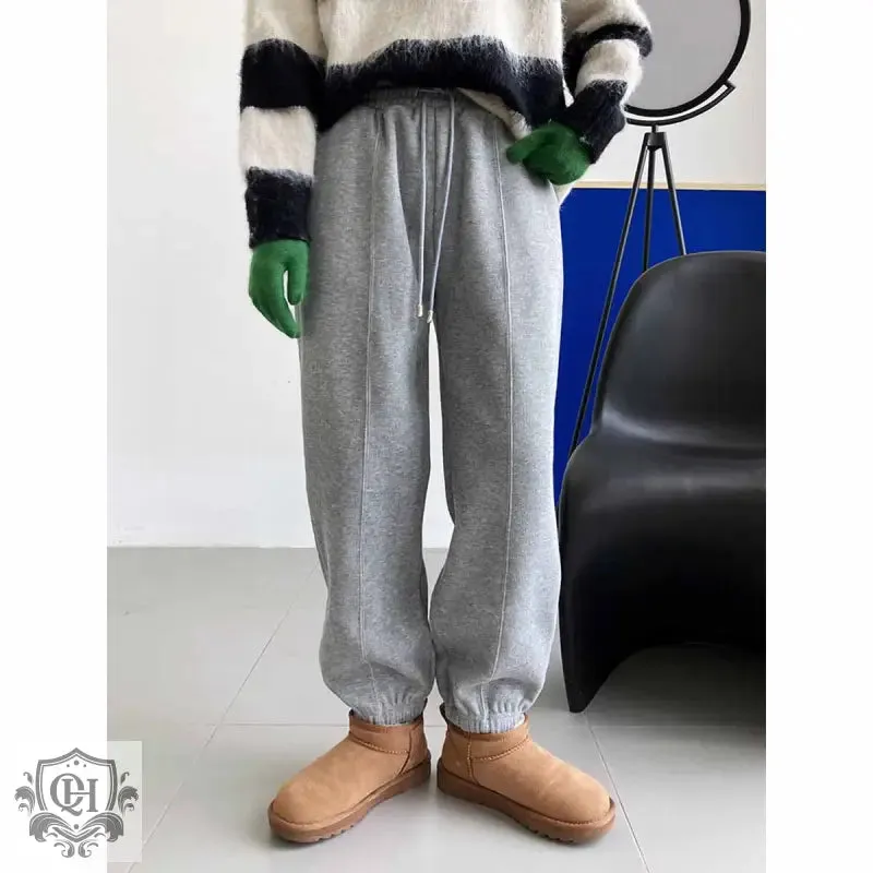 Fleece Lined Casual Sweatpants