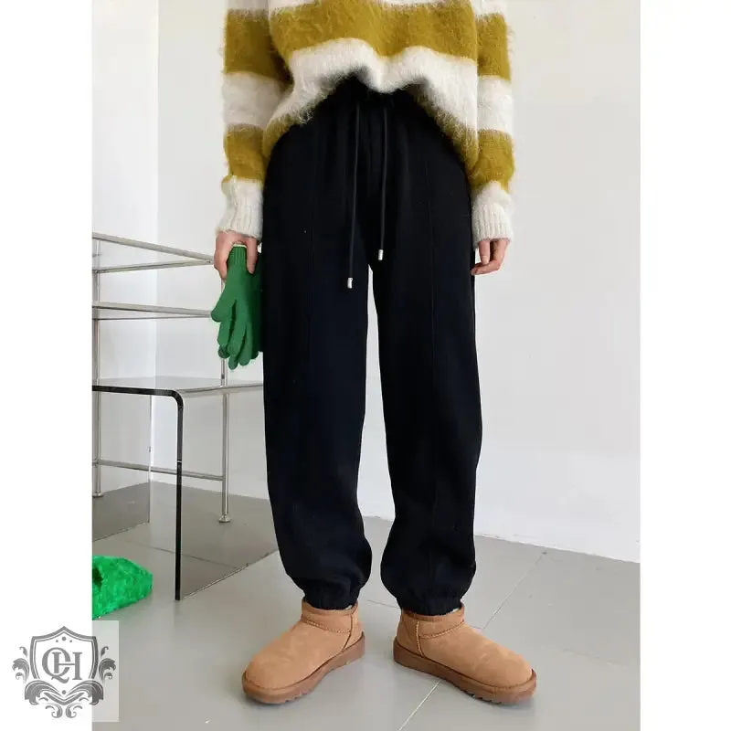 Fleece Lined Casual Sweatpants