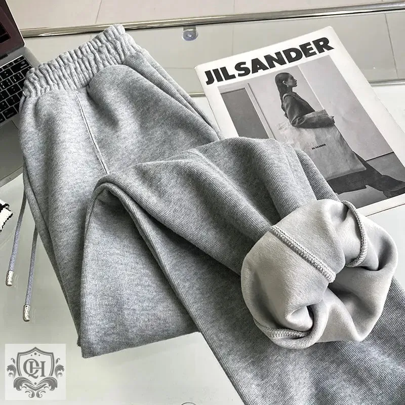 Fleece Lined Casual Sweatpants