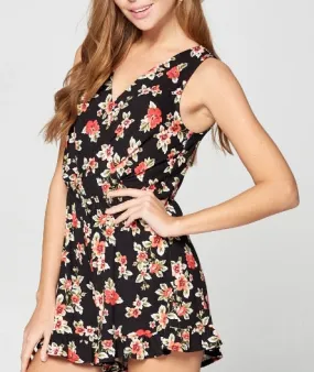 Floral Jersey Romper