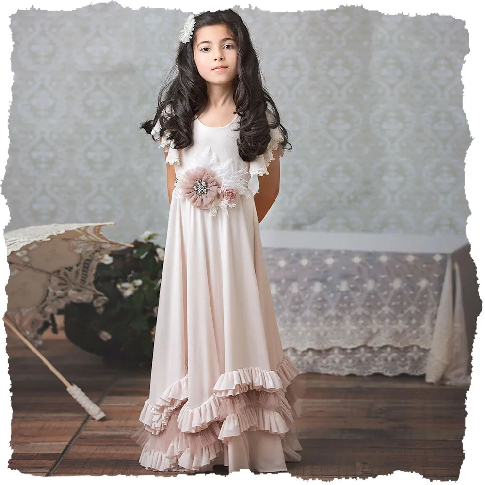 Francine Big Girls Maxi Dress