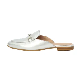 GAUTHIER slip-on mule - silver
