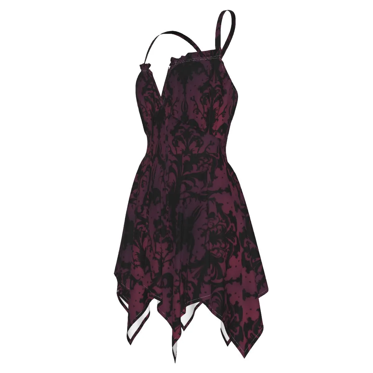 Gothic Purple Women's Slip Dress